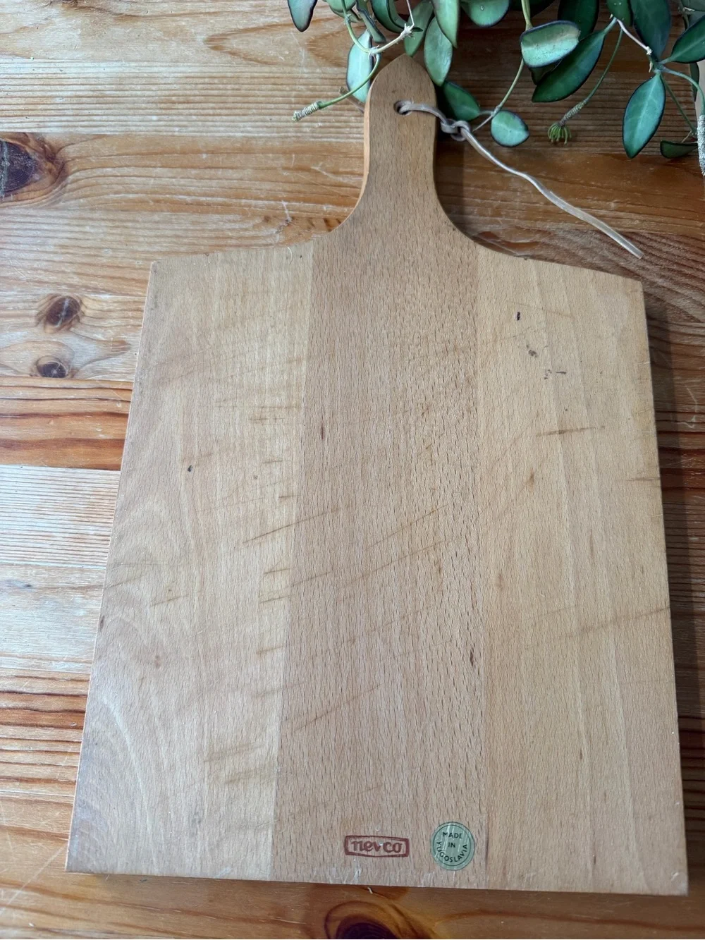 Vintage “Irish Stew” Wooden Cutting Board